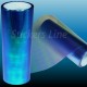 Pellicola adesiva CAMALEONTE BLU per fari fanali auto moto cm 30x50 blue