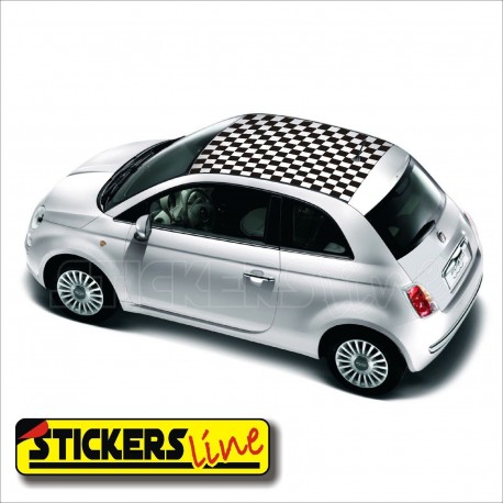 Adesivi FIAT 500 FASCIONE fasce fiat 500 stickers 500