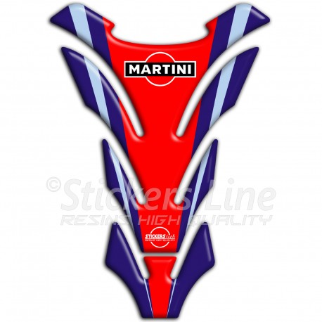 Paraserbatoio adesivo MARTINI RACING Ducati Mv Agusta Aprilia Bmw Tank Pad X#17