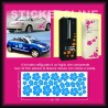 Adesivi fiori flower stickers adesivi casa adesivi auto