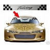 Adesivi FASCIA PARASOLE per auto tuning Mod.TUNING