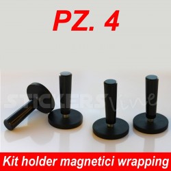 4 magneti pellicole car wrapping accessori calamite per posizionare adesivi
