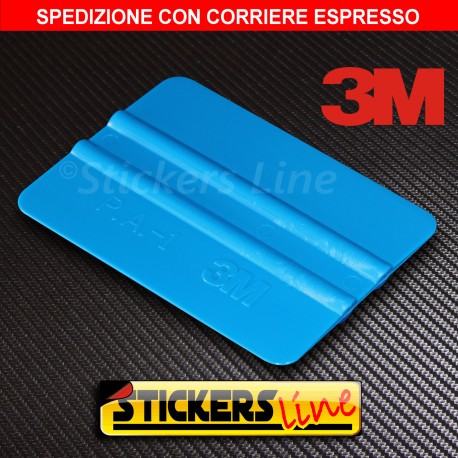 Spatola professionale 3M APPLICAZIONE ADESIVI generici scritte stampe spatolina