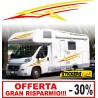 Kit Adesivi per Camper mod. FLY (6 PEZZI) Arca Roller Team Laika Elnagh Hymer Adria