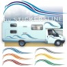Adesivi camper kit camper decalcomanie camper WAVE