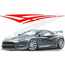 Adesivi TRIBAL 9 adesivi auto tuning decalcomanie auto