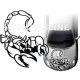 Adesivi auto tuning stickers decalcomanie SCORPION 2