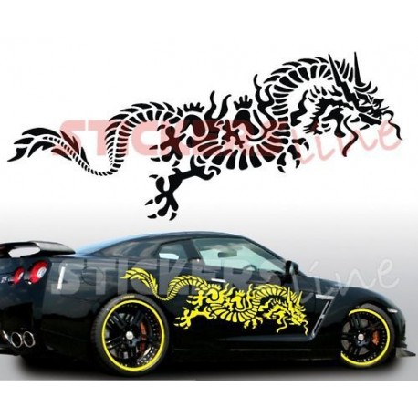 Adesivi auto tuning DRAGO 9 car stickers pegatinas - Stickers Line