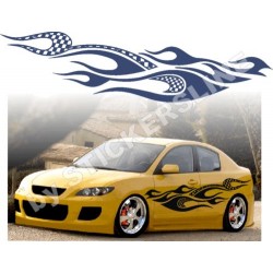 Fiamme adesive Adesivi fiamme auto tuning Fiamma 9 RACING car stickers decals