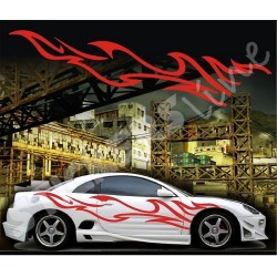 Adesivi auto tuning decalcomanie car stickers Fiamma 13