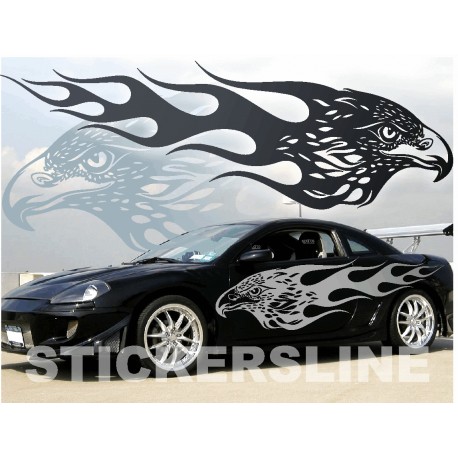 Adesivi auto tuning EAGLE car stickers EAGLE pagatinas