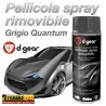 Vernice removibile GRIGIO QUANTUM Pellicola spray wrapping cerchi auto moto