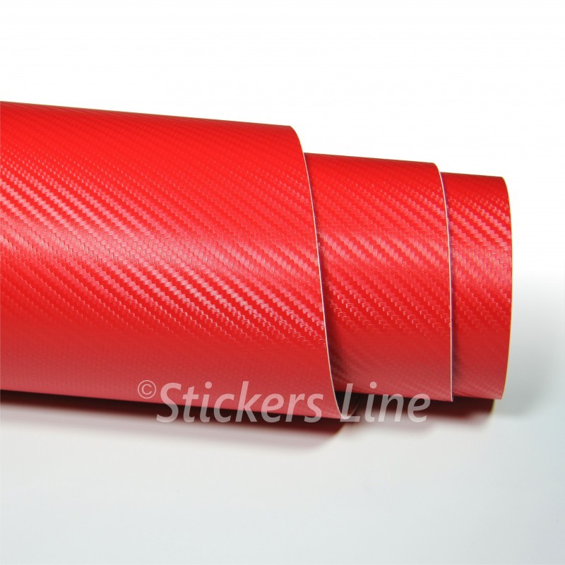 Pellicola ROSSO LUCIDO cm 50x75 adesivo CAST car wrapping auto moto red film