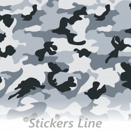 Pellicola adesiva mimetico artico MACCHIE PICCOLE adesivo mimetico film camouflage car wrapping moto