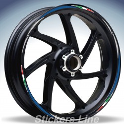 Adesivi ruote moto strisce cerchi YAMAHA TRACER 900 stickers wheels Racing 4