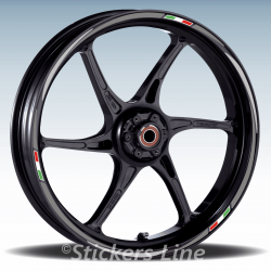 Adesivi ruote moto strisce cerchi BMW K 1600 B K1600B wheels stickers Racing 3