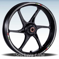 Adesivi ruote moto strisce cerchi Kawasaki VERSYS-X 300 (17+19 Pollici) Rac. 3