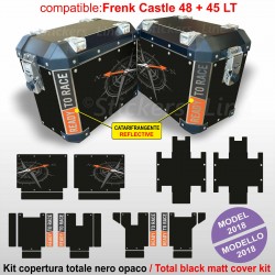 Kit adesivi valigie per KTM 1290 Super Adventure R e S modello Frenk Castle V1