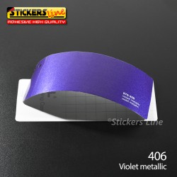 Pellicola adesiva viola metallizzato serie 970 cod. 406 adesivo viola cast film gloss violet car wrapping auto moto