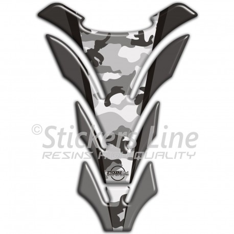 Paraserbatoio MIMETICO ARTICO Bmw Honda Suzuki Yamaha Kawasaki Tank Pad X-9