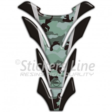 Paraserbatoio MIMETICO FORESTA Bmw Honda Suzuki Yamaha Kawasaki Tank Pad X-10