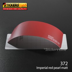 Pellicola adesiva rosso metallizzato opaco serie 970 cod. 372 adesivo cast film red cast car wrapping auto moto