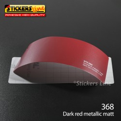 Pellicola adesiva rosso metallizzato opaco serie 970 cod. 368 Oracal