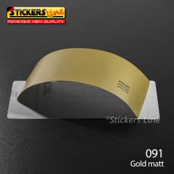 Pellicola adesiva oro metallizzato opaco serie 970 cod. 091 adesivo cast film gold cast car wrapping auto moto