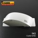 Pellicola adesiva bianco metallizzato lucido serie 970 cod. 945 adesivo cast film crystal white cast car wrapping auto moto