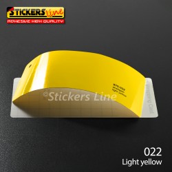 Pellicola adesiva Oracal giallo lucido serie 970 cod. 022 adesivo giallo cast film gloss light yellow car wrapping auto moto