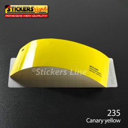 Pellicola adesiva Oracal giallo lucido serie 970 cod. 235 adesivo giallo cast film gloss canary yellow car wrapping auto moto
