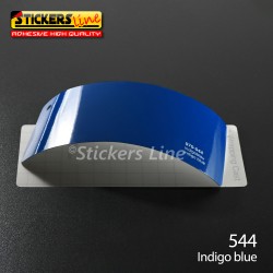 Pellicola adesiva Oracal blu lucido serie 970 cod. 544 adesivo blu cast film gloss indigo blue car wrapping auto moto