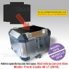 Adesivo coperchio Top Case bauletto Frenk Castle 48 LT per BMW GUZZI KTM HONDA