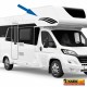 Adesivi per camper ONDE ALI adesivo roulotte furgoni barche cm 80x21