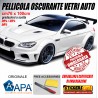 Pellicola professionale per vetri auto CM 76 x 1,00 MT adesivo oscuramento vetro