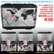 Kit 3 Adesivi per valigie vario BMW R1200 R1250GS (Globo Nero) bags stickers
