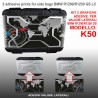 Kit 2 Adesivi per valigie vario BMW R1200 R1250GS LC (BLK) bags stickers