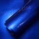 Pellicola adesiva BLU lucido metallizzato car wrapping auto moto glossy blue