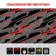 Pellicola mimetica Wrapping mimetico camo Geometric RED STORM auto tuning moto