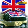 Bandiera Inglese tetto MINI COOPER adesivo Union Jack