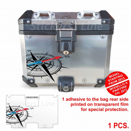 Adesivo bauletto BMW ADVENTURE BUSSOLA adesivi borse R1200 R1250GS bags stickers