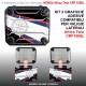 Kit 2 adesivi valigie HONDA Africa Twin CRF1000L protezioni adesive crf 1000 M1