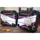 Kit 3 adesivi valigie HONDA Africa Twin CRF1000L protezioni adesive crf 1000 M1