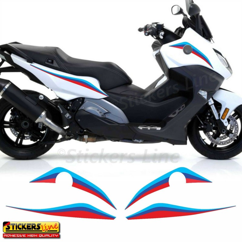  Adesivi carena moto BMW C650 Sport C 650 pegatinas BMW motorsport M performance - Stickers Line