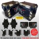 Adesivi BMW BUSSOLA borse valigie R1200 R1250GS adventure rosa dei venti bags stickers V1