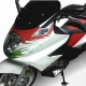 adesivo tricolore SCUDO ant Gilera GP800 bandiera ITALIANA adesivi gilera GP 800