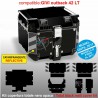 Kit adesivi COMPATIBILI bauletto top case GIVI 42 LT 2017 BMW R1200 R1250 GS T1