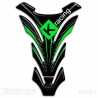 Paraserbatoio resinato compatibile Kawasaki Racing Team Tank Pad in gel 3D KW-11