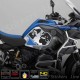 Adesivi Serbatoio BMW R 1200 1250 gs Adventure LC GS - GLOBO - black blu