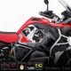 Adesivi Serbatoio BMW R 1200 1250 gs Adventure LC GS - GLOBO - black _ red